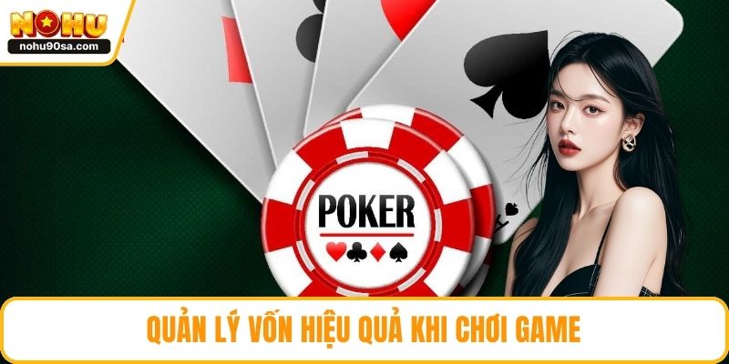 Quản lý vốn hiệu quả khi chơi game