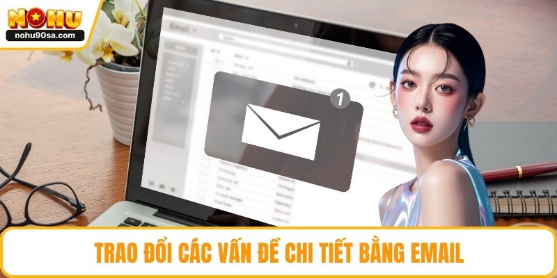 Trao đổi các vấn đề chi tiết bằng email